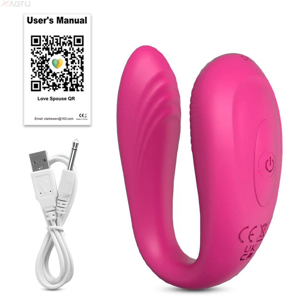 Vibrador clitoriano e de ponto G - Prazer em TI