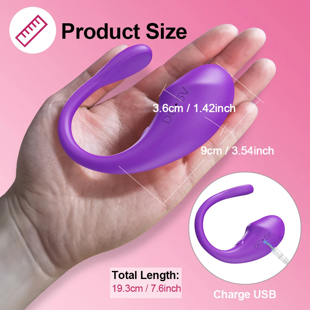 Vibrador com Controle por APP - Prazer em TI
