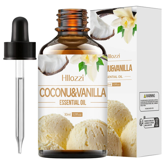 Óleo Essencial de Coco e Baunilha para Massagem Corporal - Prazer em TI