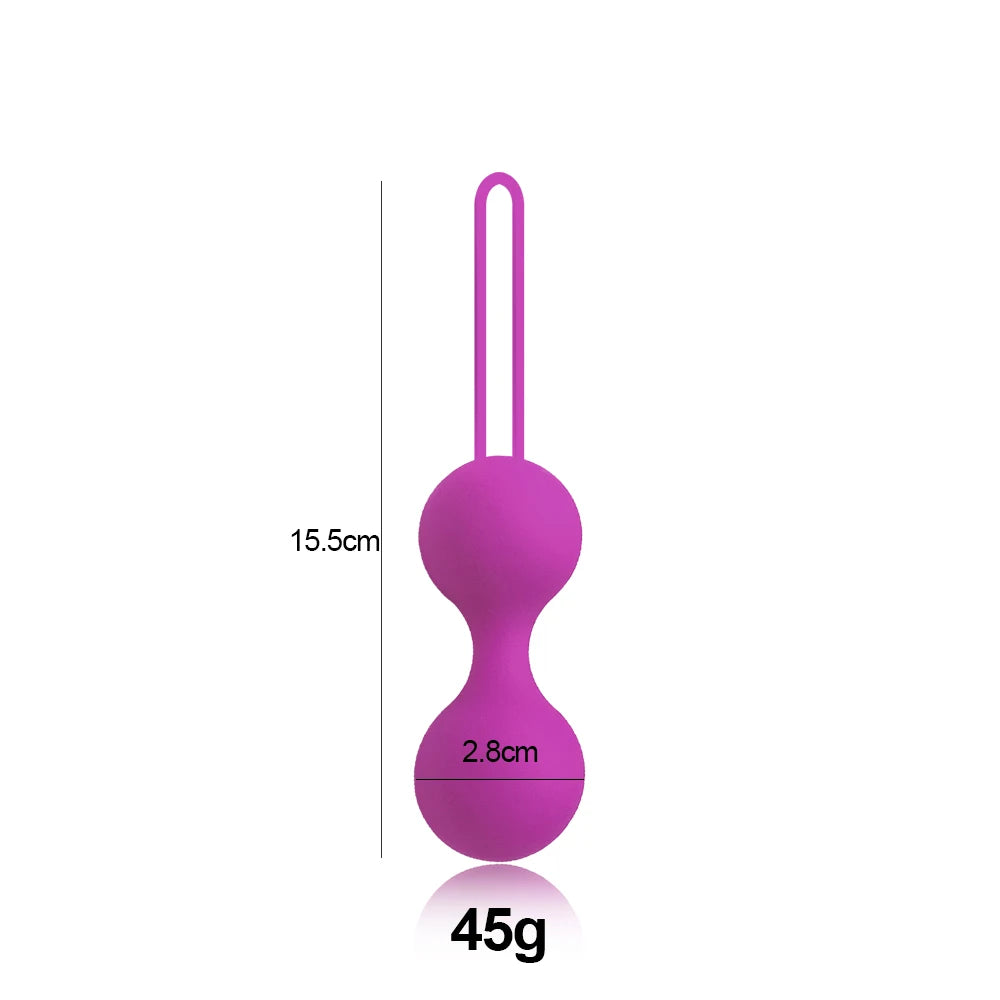 Bolas Vaginais Kegel em Silicone Médico