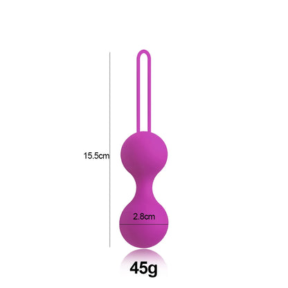 Bolas Vaginais Kegel em Silicone Médico