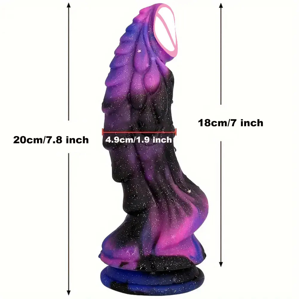 Dildo Estilo Dragão - Prazer em TI