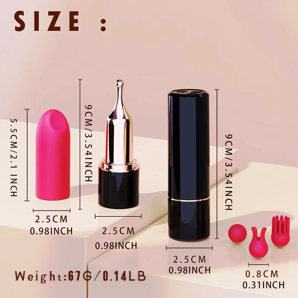 Batom vibrador - Prazer em TI