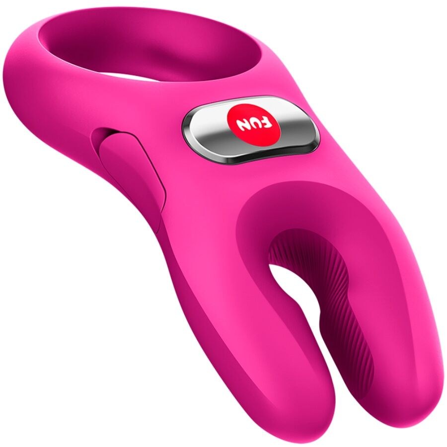 FUN FACTORY - ANEL PENIANO VIBRATÓRIO NOS PRO MAGENTA