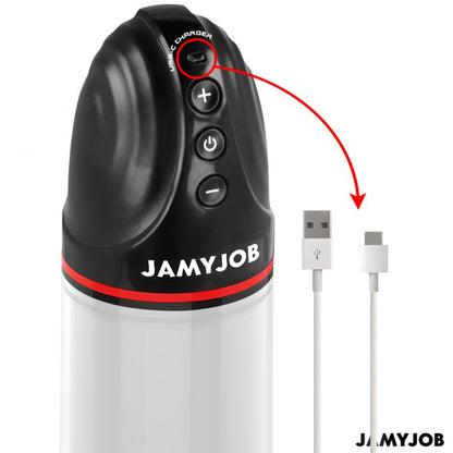 JAMYJOB - BOMBA AUTOMÁTICA XPAND 3 NÍVEIS DE SUCÇÃO CINZA