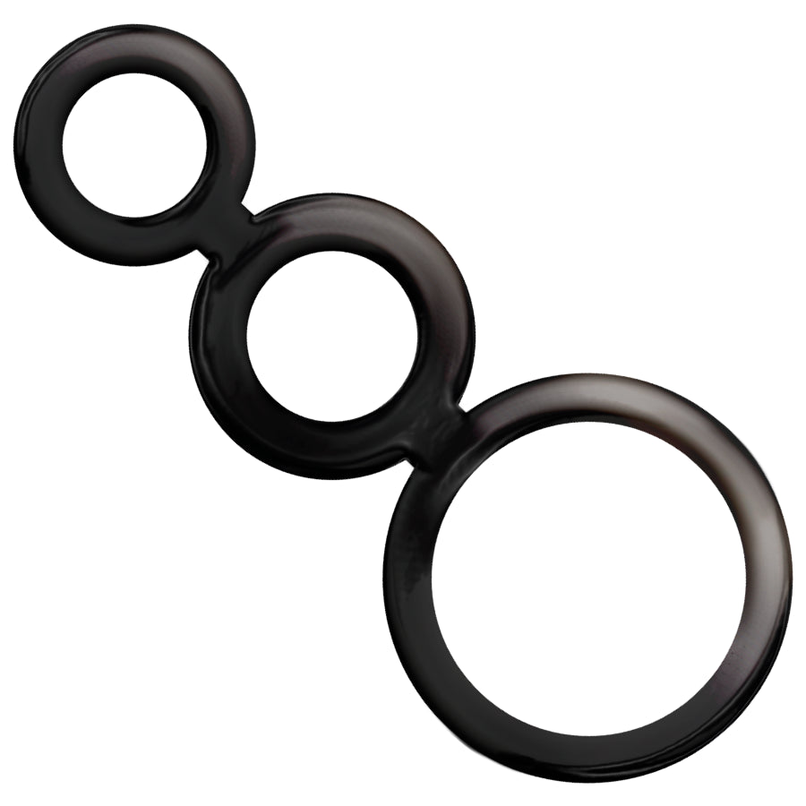 Addicted Toys — Conjunto de 3 Anéis Penianos em Silicone