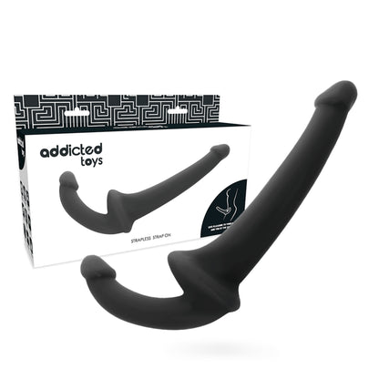 ADDICTED TOYS — Dildo Sem Arnês com Dupla Penetração & Estimulação G