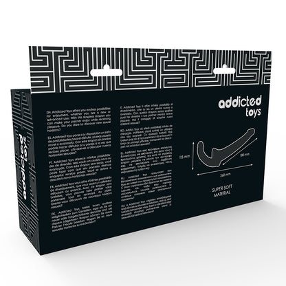 ADDICTED TOYS — Dildo Sem Arnês com Dupla Penetração & Estimulação G