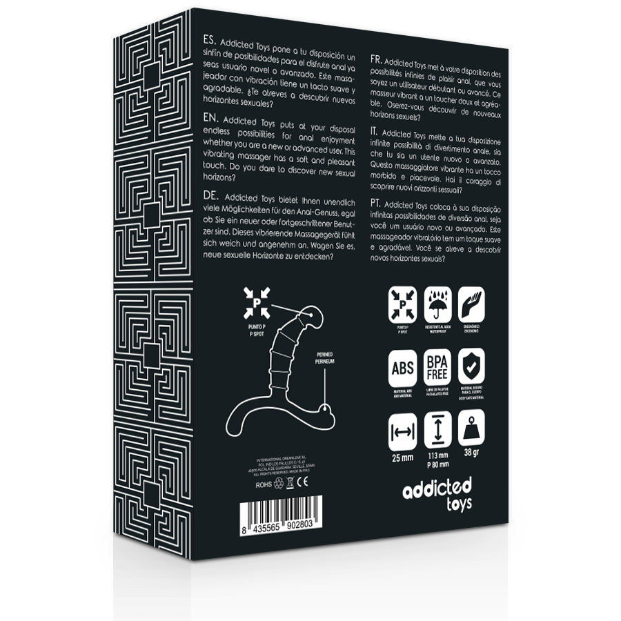 ADDICTED TOYS — Estimulador de Próstata em TPR — vista adicional 3
