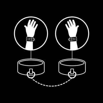 Algemas de Couro Vegano com Forro de Neoprene