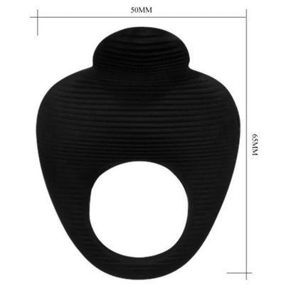 Thimble — Anello vibrante nero