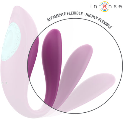 Annie — Vibrador en U con mando a distancia, morado — Intense