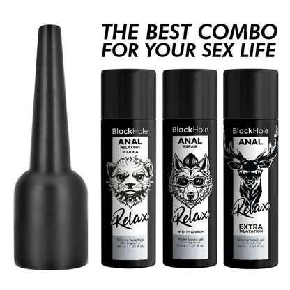 Aplicador de Lubrificante Anal P 30 ml — Black Hole