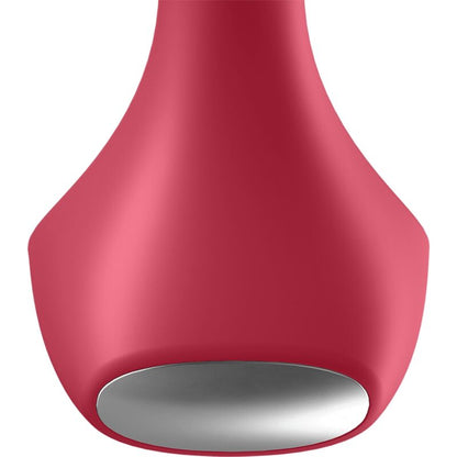 Backdoor Lover Plug Anal Vibratório com 12 Modos (Vermelho, Recarregável)
