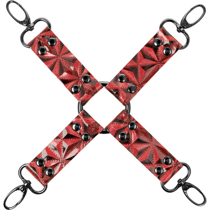 BEGME — Premium leren hogtie van vegan leer met neopreen voering