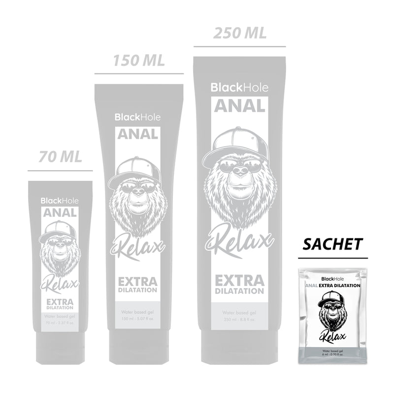 Black Hole Gel de Dilatação Anal à Base de Água — Sachet — vista adicional 4