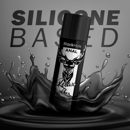 Black Hole Gel de dilatation anale à base de silicone — Relaxant
