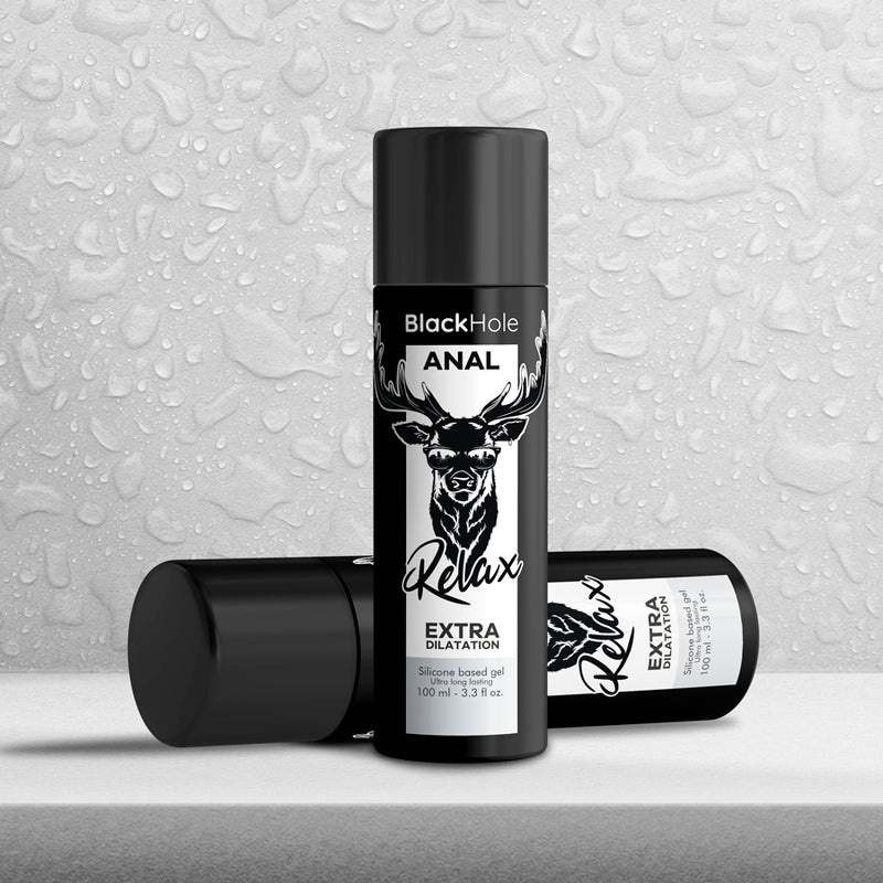 Black Hole Gel de Dilatação Anal à Base de Silicone — Relaxante 30 ml — 100ml — vista adicional 4
