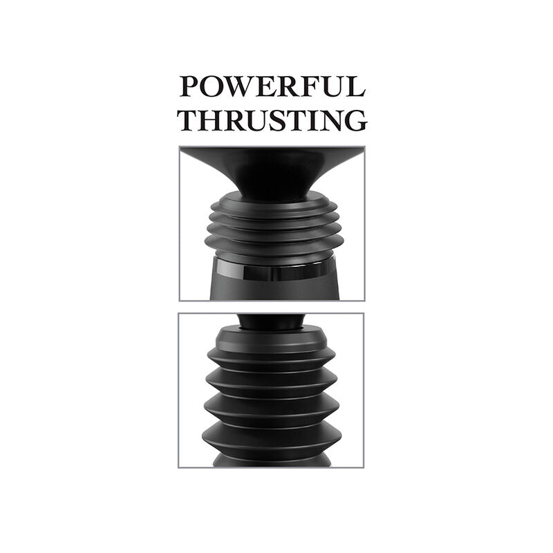 ABRAZADERA PARA DILDO CON PROPULSOR BODY DOCK CON 7 MODOS