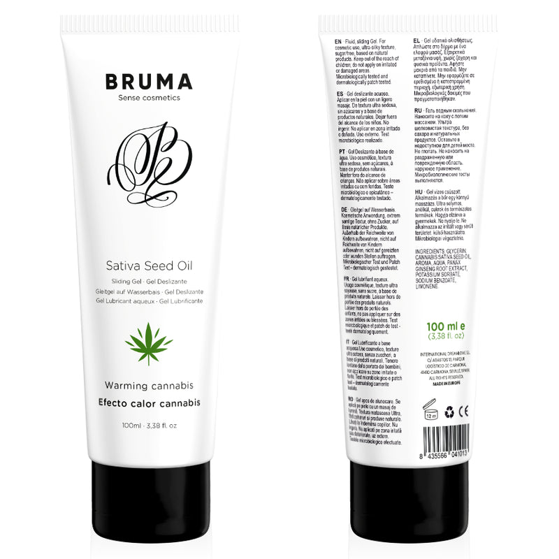 BRUMA — Gel Deslizante 100 ml — Cannabis + Aquecimento — imagem 6