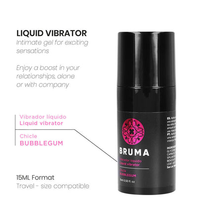 BRUMA — Vibromasseur Liquide Ultra-Glissant 15 ml