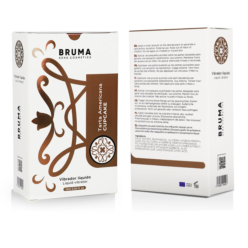 BRUMA — Vibrador Líquido Ultradeslizante 15 ml — Cupcake — imagem 17