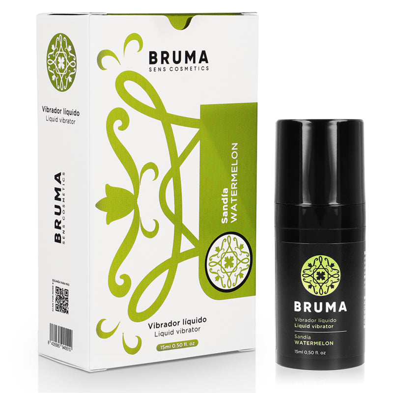 BRUMA — Vibrador Líquido Ultradeslizante 15 ml — Melancia