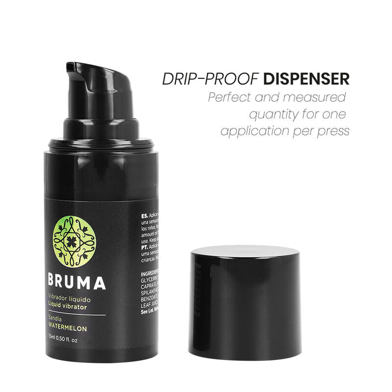 BRUMA — Vibrador Líquido Ultradeslizante 15 ml — Melancia — imagem 9