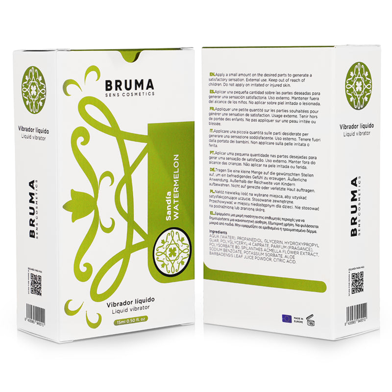 BRUMA — Vibromasseur Liquide Ultra-Glissant 15 ml