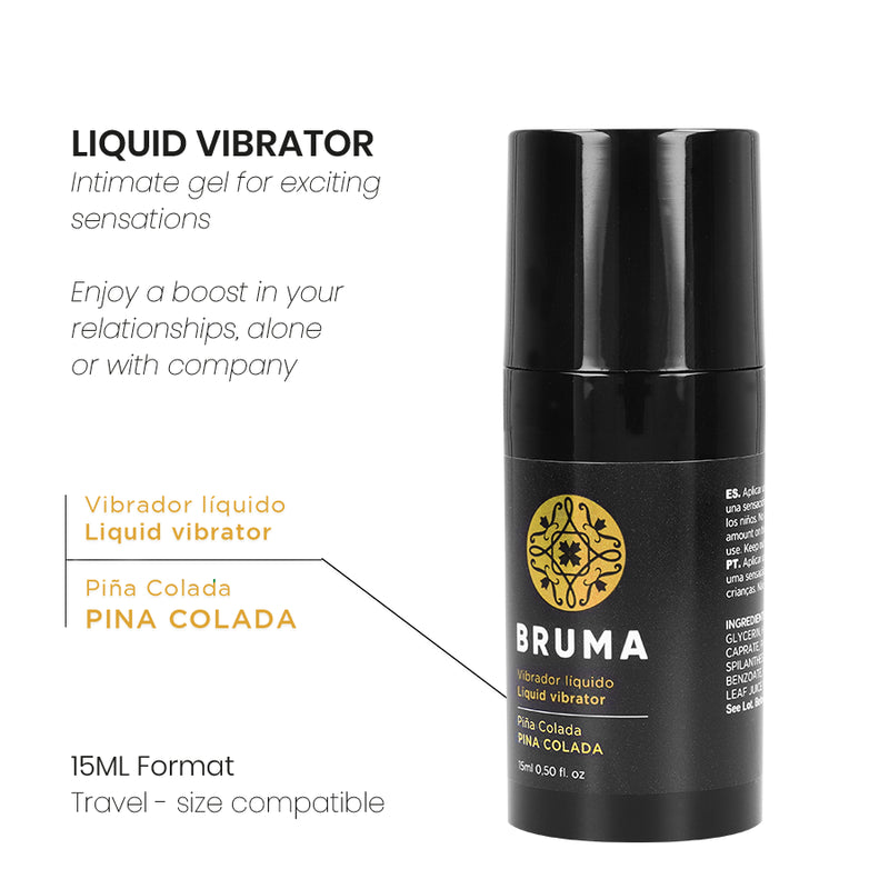 BRUMA — Vibrador Líquido Ultradeslizante 15 ml — Pina Colada — imagem 19