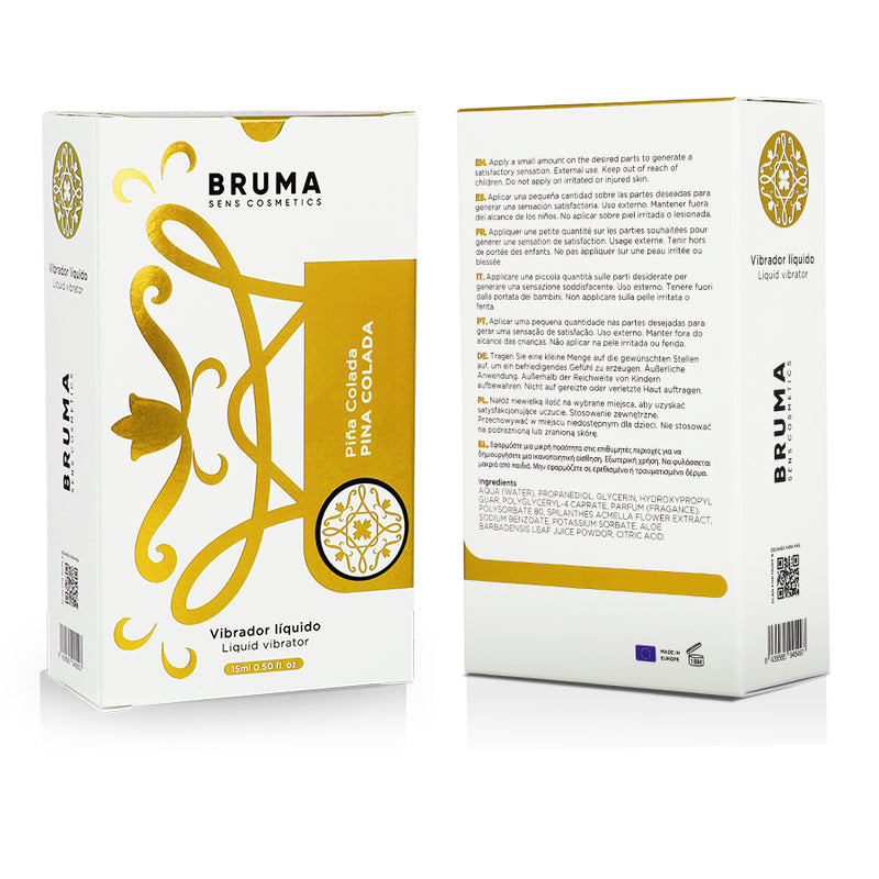 BRUMA — Vibromasseur Liquide Ultra-Glissant 15 ml