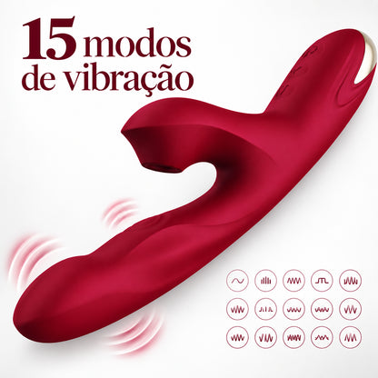 Bump — Vibrador con Rotación y Succión — Armony