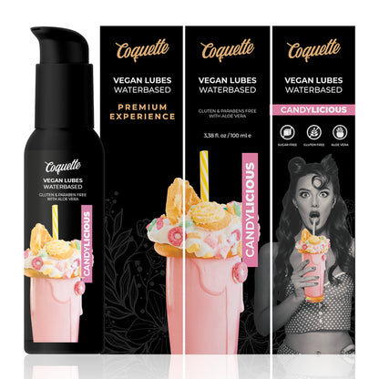 Candylicious — Vegan glijmiddel, 100 ml — Coquette Chic Desire