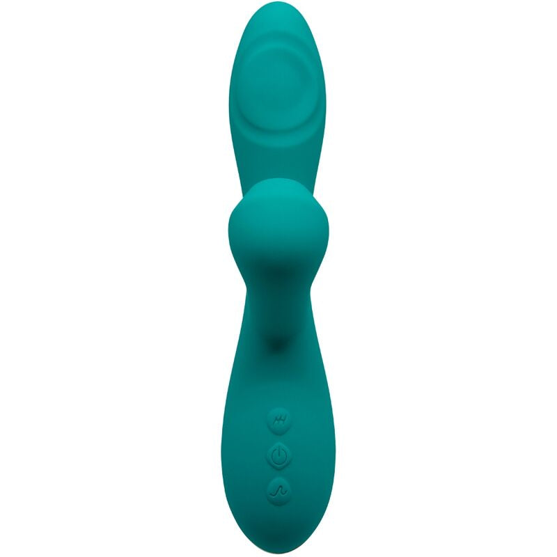 Caribbean Shine — Vibrador de Ponto G com Sucção — Alive — Azul — vista 3