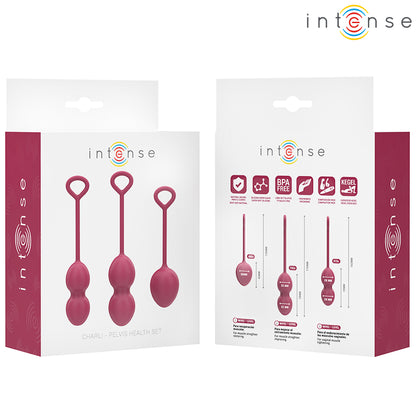 Charli Kegel Balls — Kit de 3 balles pour exercices progressifs