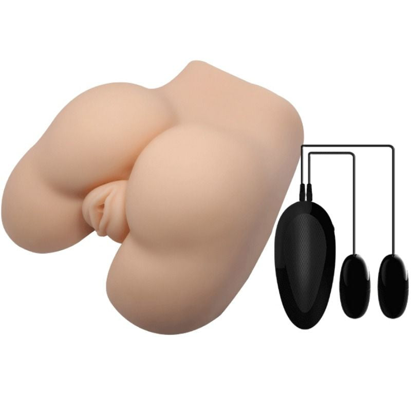 Crazy Bull — Realistic Vagina and Anus Masturbator with Built-in Vibration