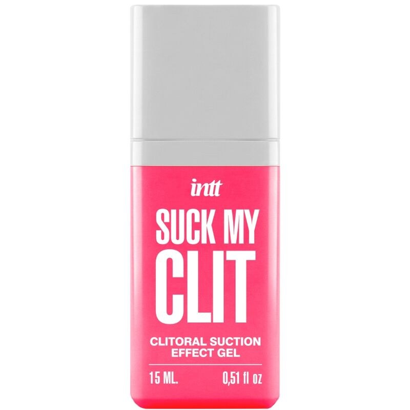 Intt — Suck My Clit Gel com Efeito de Sucção Morango Silvestre 15 Ml