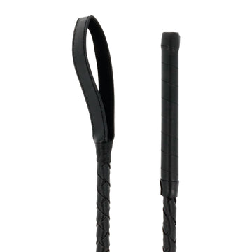 DARKNESS — Chicote BDSM Preto 70 cm — vista adicional 2
