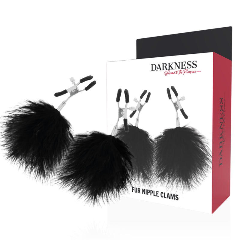 Darkness — Morsetti per capezzoli Pom-Pom 2