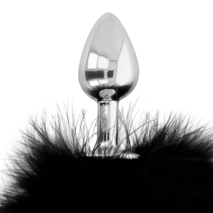 Darkness Anal Plug with Black Tail – Compact, Comfortable, and Fetish