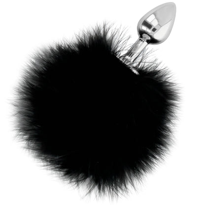 Darkness Anal Plug with Black Tail – Compact, Comfortable, and Fetish