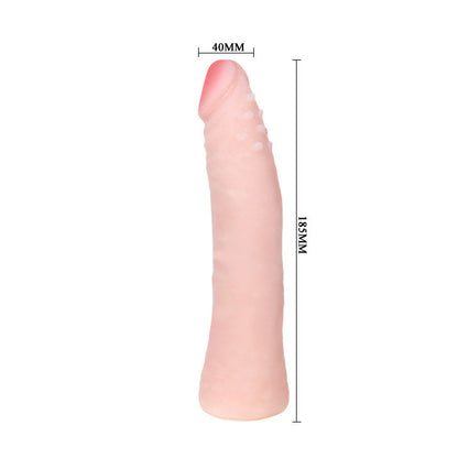 Dildo realistico in silicone 19 cm
