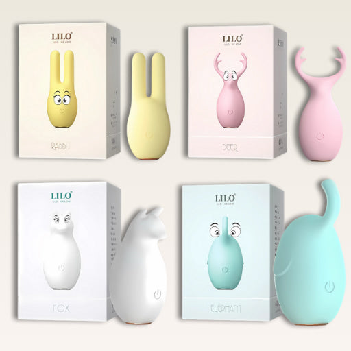 Vibrador Discreto- Veado, Gato, Elefante, Coelho