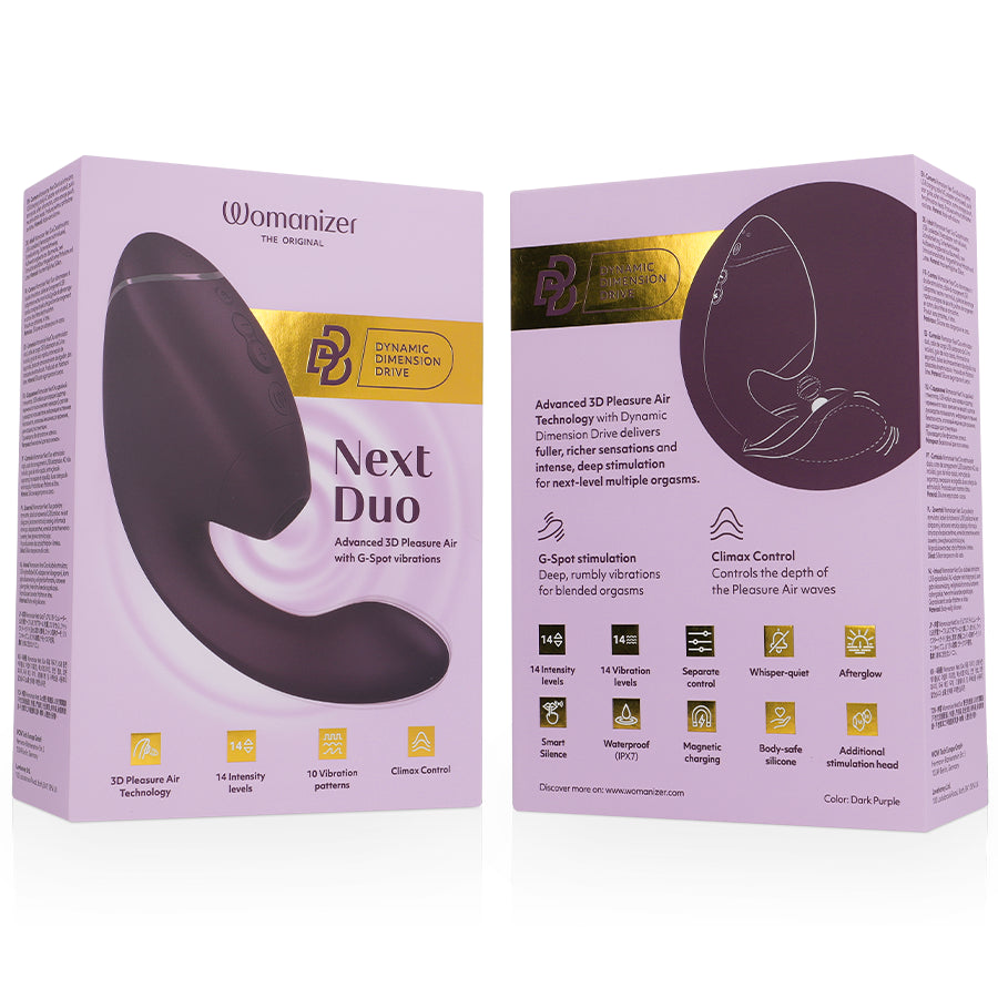 Duo Next — Vibrador Rabbit — Womanizer