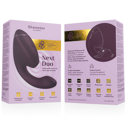 Duo Next — Vibrador Rabbit — Womanizer