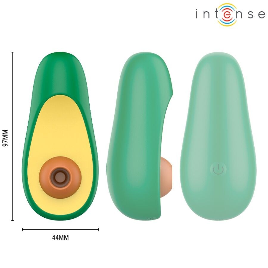 INTENSE - WAKI ABACATE ESTIMULADOR DE SUCÇÃO CLITORIAL