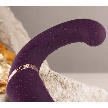 Rocks-Off Gemini – Doble punto G y vibrador de clítoris púrpura