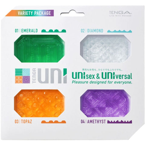 Pacote de Variedade TENGA UNI — 4 Experiências de Prazer em Um Só Kit — imagem principal