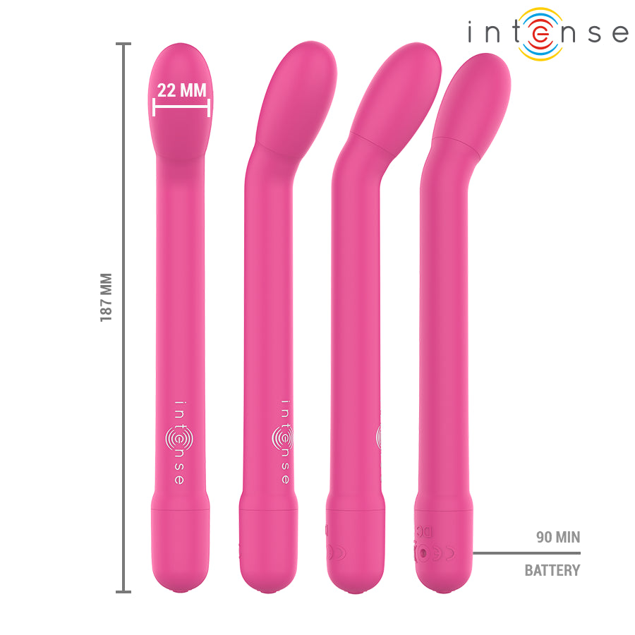 Stimolatore ricaricabile del punto G con 10 modalità di vibrazione