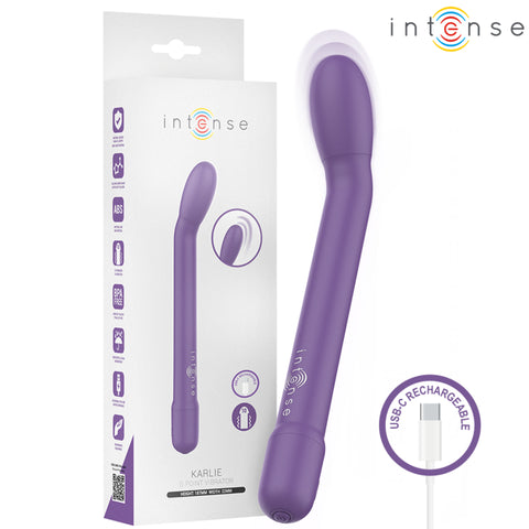 Estimulador de Ponto G Recarregável com 10 Modos de Vibração — Roxo